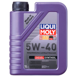 Liqui Moly Diesel Synthoil 5W-40 1 л, (1926) моторна олива