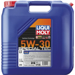 Liqui Moly Special Tec LL 5W-30 20 л, (1194) моторна олива