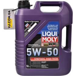 Liqui Moly Synthoil High Tech 5W-50 5 л, (9068) моторна олива