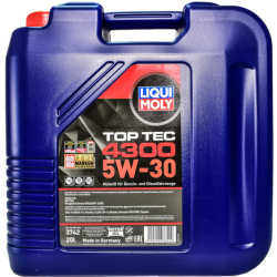 Liqui Moly Top Tec 4300 5W-30 20 л, (3742) моторна олива
