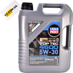 Liqui Moly Top Tec 4600 5W-30 5 л, (8033) моторна олива