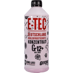 E-tec Glycsol G12+ красный, 1,5 л концентрат антифриза