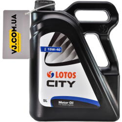 LOTOS City 15W-40 5 л, моторна олива