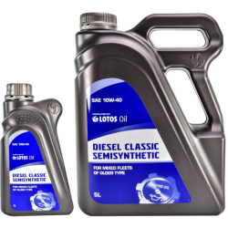 LOTOS Diesel Classic Semisyntic 10W-40 1 л, моторна олива