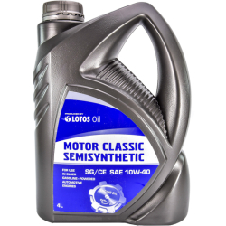 LOTOS Motor Classic Semisyntic 10W-40 4 л, моторна олива