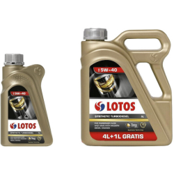 LOTOS Synthetic Turbodiesel 5W-40 (1 л, 4 л, 5 л) моторна олива