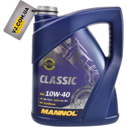 Mannol Classic 10W-40 5 л, (MN7501-5) моторна олива