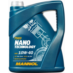 Mannol Nano Technology 10W-40 5 л, (MN7503-5) моторна олива