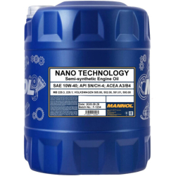 Mannol Nano Technology 10W-40 10 л, (MN7503-10) моторна олива