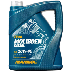 Mannol Molibden Diesel 10W-40 5 л, (MN7506-5) моторна олива