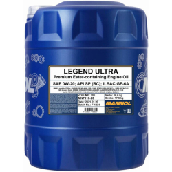 Mannol Legend Ultra 0W-20 20 л, (MN7918-20) моторна олива