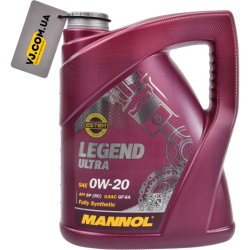 Mannol Legend Ultra 0W-20 5 л, (MN7918-5) моторна олива