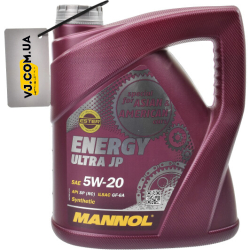 Mannol Energy Ultra JP 5W-20 4 л, (MN7906-4) моторна олива