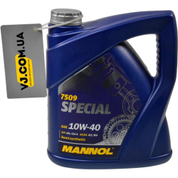 Mannol Special 10W-40 4 л, (MN7509-4) моторна олива
