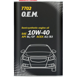 Mannol OEM для Chevrolet Opel (MetaL)10W-40 1 л, (MN7702-1ME) моторна олива