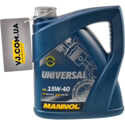 Mannol Universal 15W-40 4 л, (MN7405-4) моторна олива
