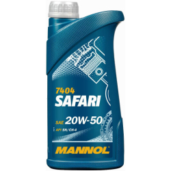 Mannol Safari 20W-50 1 л, (MN7404-1) моторна олива