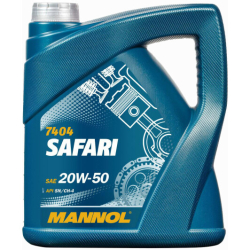 Mannol Safari 20W-50 3 л (MN7404-3) моторна олива
