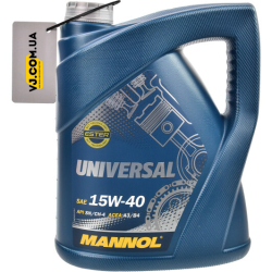 Mannol Universal 15W-40 5 л, (MN7405-5) моторна олива