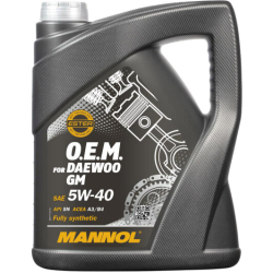 Mannol OEM For Daewoo GM 5W-40 5 л (MN7711-5) моторна олива