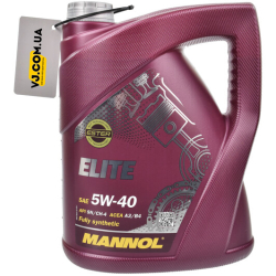 Mannol Elite 5W-40, 5 л (MN7903-5) моторна олива
