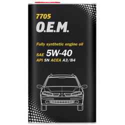 Mannol OEM для Renault Nissan (MetaL)5W-40 4 л, (MN7705-4ME) моторна олива