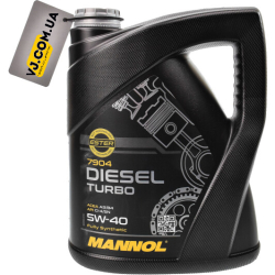 Mannol Diesel Turbo 5W-40 5 л, (MN7904-5) моторна олива
