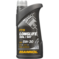 Mannol Longlife 504/507 5W-30 1 л, (MN7715-1) моторна олива