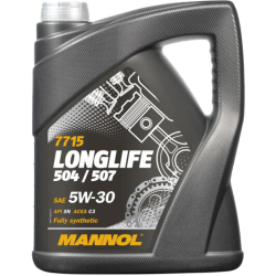 Mannol Longlife 504/507 5W-30 5 л, (MN7715-5) моторна олива