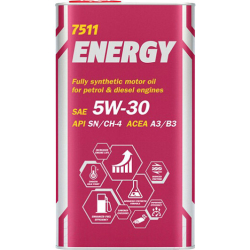 Mannol Energy (MetaL)5W-30 4 л, (MN7511-4ME) моторна олива