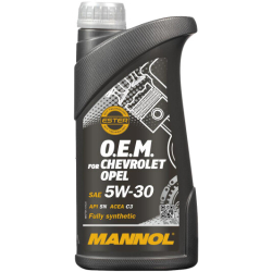Mannol OEM For Chevrolet Opel 5W-30 1 л (MN7701-1) моторна олива
