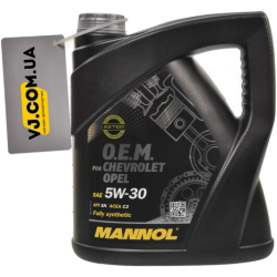 Mannol OEM For Chevrolet Opel 5W-30 4 л (MN7701-4) моторна олива