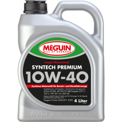 Meguin Syntech Premium 10W-40 4 л, (6475) моторна олива