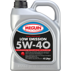 Meguin Low Emission 5W-40 4 л, (6675) моторна олива