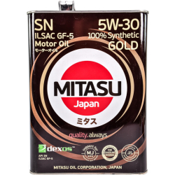 Mitasu Gold SN 5W-30 4 л, (MJ-101-4) моторна олива