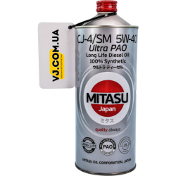 Mitasu Ultra Pao LL Diesel CJ-4/SN 5W-40 (1 л, 4 л, 20 л) моторна олива