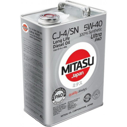 Mitasu Ultra Pao LL Diesel CJ-4/SN 5W-40 4 л, (MJ-211-4) моторна олива