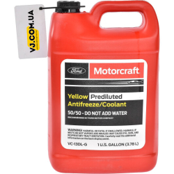 Готовый антифриз Ford Prediluted Antifreeze/Coolant желтый -37 °C