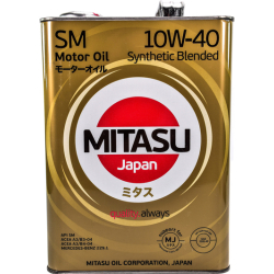 Mitasu Motor Oil SM 10W-40 4 л, (MJ-122-4) моторна олива