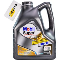 Mobil Super 3000 XE 5W-30 4 л, (153018) моторна олива