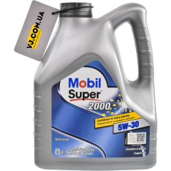 Mobil Super 2000 X1 5W-30 4 л, (155317) моторна олива