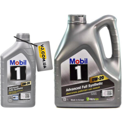 Mobil 1 0W-20 1 л, (152042) моторна олива
