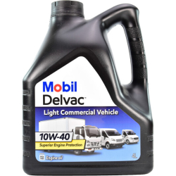 Mobil Delvac Light Commercial Vehicle 10W-40 4 л, (153745) моторна олива
