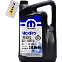 Mopar MaxPro 5W-30 5 л, (68218921AB) моторна олива
