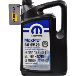 Mopar MaxPro Plus GF-6A 0W-20 5 л, (68524013AA) моторна олива
