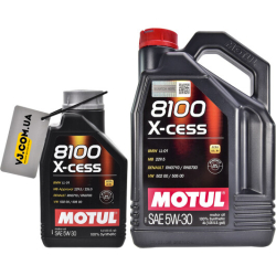 Motul 8100 X-Cess 5W-30 1 л, (368101) моторна олива