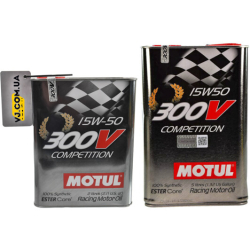 Motul 300V Competition 15W-50 2 л, (825702) моторна олива
