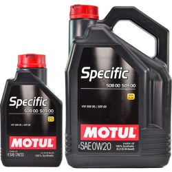 Motul Specific 508.00 - 509.00 0W-20 1 л, (867211) моторна олива