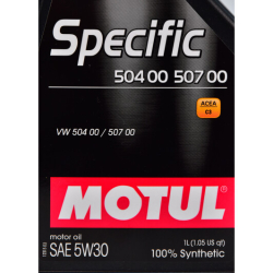 Motul Specific 504.00-507.00 5W-30 1 л, (838711) моторна олива