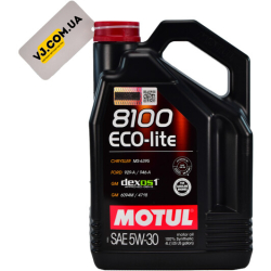 Motul 8100 Eco-Lite 5W-30 4 л, (839554) моторна олива